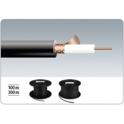 Rola 300 m cablu video coaxial Monacor VCC-300/SW