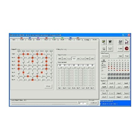 Matrice-router digitala 8x8 Stage Line DRM-880LAN