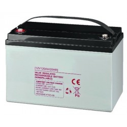 Rechargeable lead battery for charging EVA-24/54 Monacor AKKU-12/120