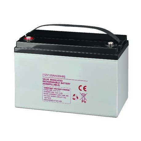 Rechargeable lead battery for charging EVA-24/54 Monacor AKKU-12/120