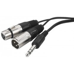 Audio insert/stereo cables Monacor MCI-363X