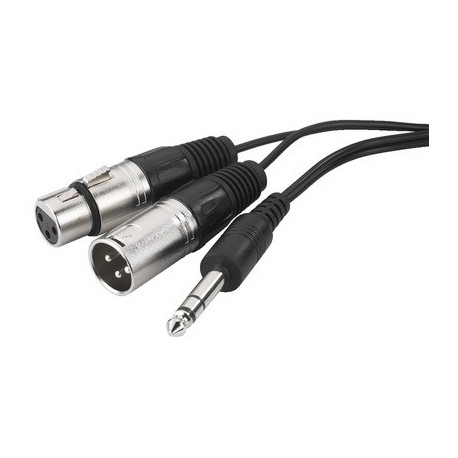 Audio insert/stereo cables Monacor MCI-363X