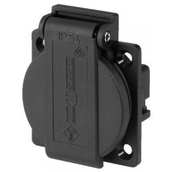 Weatherproof built-in CEE 7/4 socket Monacor AAC-180JC