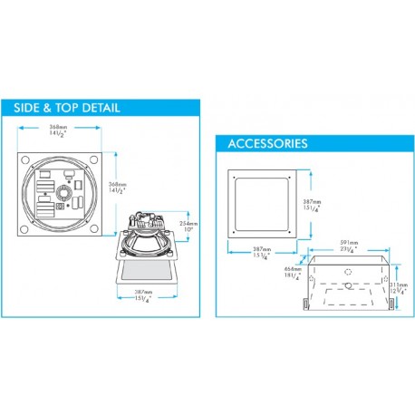 Monitor 70V Tannoy CMS 12 TDC-60