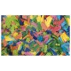 Confetti dreptunghiular Showtec 55 x 17mm, multicolor, 1Kg