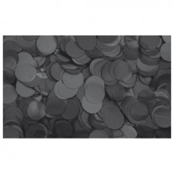 Confetti rotund Showtec 55mm, negru, 1 Kg