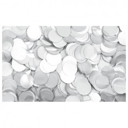 Confetti rotund Showtec 55mm, alb, 1 Kg