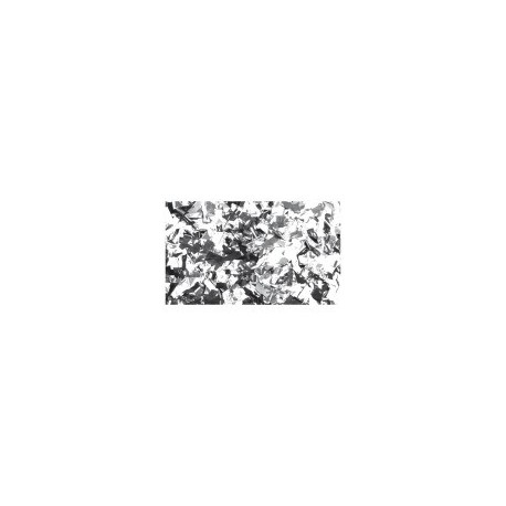 Rezerva confetti dreptunghiular Showtec 55 x 17mm, argintiu metalic, 1 Kg
