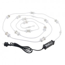 Stroboscop LED Showtec LED Flash String, alb, aleator