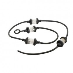Stroboscop LED Showtec LED Flash String, alb, 1.5m, 4 stroboscoape, controlabile