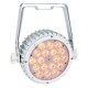 Proiector LED Showtec Compact Par 18 MKII alb