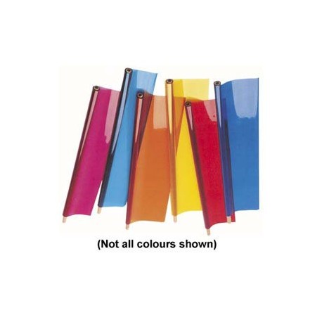 Folie colorata Showtec Orange 122 x 55 cm