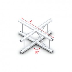 Grinda Showtec 4-Way vertical Pro-30 Step P Truss