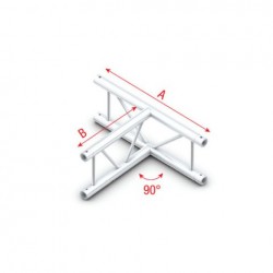 Grinda Showtec T-Cross vertical Pro-30 Step F Truss