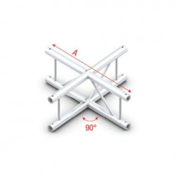 Grinda Showtec 4-Way vertical Pro-30 Step G Truss
