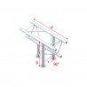 Grinda Showtec T-Cross up/down 3-way Pro-30 Triangle G Truss