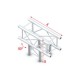 Grinda Showtec T-Cross 3-way Pro-30 Square P Truss