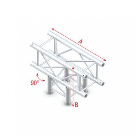 Grinda Showtec T-Cross 3-way Pro-30 Square P Truss