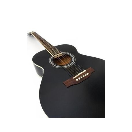 Chitara western 4/4, neagra, Dimavery AW-303BK