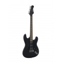 Chitara electrica ST Style, negru satinat, Dimavery ST-312 E-Guitar, satin black