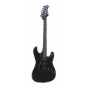 Chitara electrica ST Style, negru gotic, Dimavery ST-203 E-Guitar, gothic black