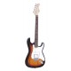 Chitara electrica ST Style, sunburst, Dimavery ST-312 E-Guitar, sunburst