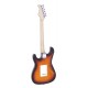 Chitara electrica ST Style, sunburst, Dimavery ST-312 E-Guitar, sunburst