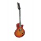 Chitara electrica LP Style, flamed sunburst, Dimavery LP-612F-SB