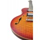 Chitara electrica LP Style, flamed sunburst, Dimavery LP-612F-SB