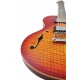 Chitara electrica LP Style, flamed sunburst, Dimavery LP-612F-SB