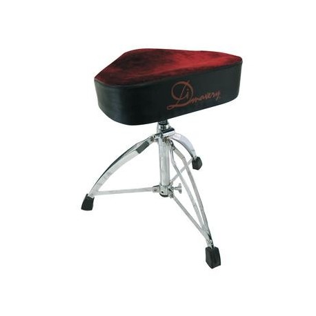 Scaun ergonomic pentru tobosari, negru, Dimavery DT-120