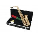 Saxofon alto Eb, auriu, Dimavery SP-30GO