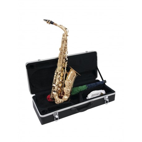 Saxofon alto Eb, auriu, Dimavery SP-30GO