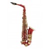 Saxofon alto Eb, rosu, Dimavery SP-30RD