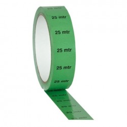 Banda Showtec Markertape Verde 25mm x 33m