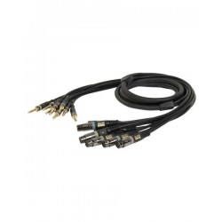 Cablu multicore 8 x Jack 6.3 st la 8 x XLR DAP Audio XGL333