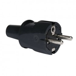 Stecher de PVC Schuko conector tata Showtec