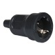 Stecher de PVC Schuko conector mama Showtec