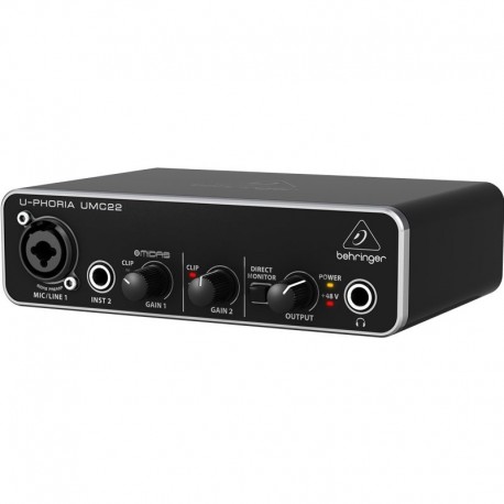 Interfata audio USB Behringer U-Phoria UMC22