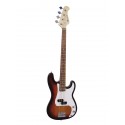 Chitara bas electrica, sunburst, Dimavery PB-320SB