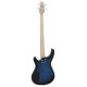 Chitara electrica tip Modern Bass, blueburst, Dimavery SB-201BB