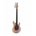 Chitara bas electrica, fara freturi, culoare natur, Dimavery MM-501N FRETLESS