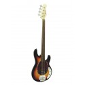 Chitara bas electrica, fara freturi, model tobacco, Dimavery MM-501 TOBACCO-FRETLESS