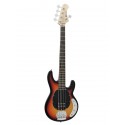 Chitara bas electrica cu 5 corzi, sunburst, Dimavery MM-505SB