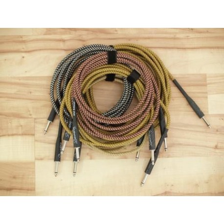 Cablu instrument pentru chitara si chitara bas electrica, jack 6,3mm - 6,3mm, mono, 3m, Dimavery 26300051