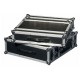 Case pentru CD player de rack 19 inch 3U rosu DAP Audio ACA-CDD3