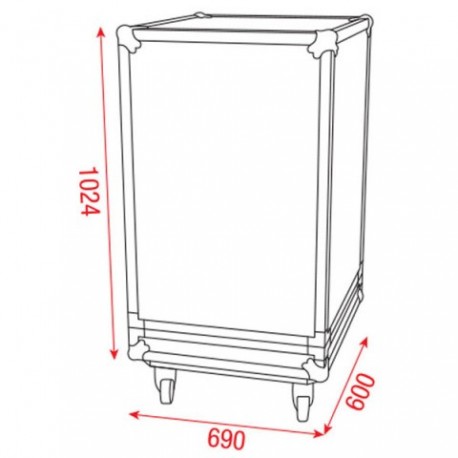 Case DAP Effectrack 22U DAP Audio