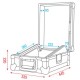 Case pentru mixer de 10 inch DAP Audio