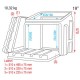 Case ABS Mobile DJ dimensiune 10U, 8U, 10U DAP Audio
