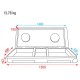 Case ABS pentru Pick-up si mixer 19 inch DAP Audio